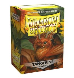 Arcane Tinmen Sleeves: Dragon Shield: Matte: Tangerine (100 count)