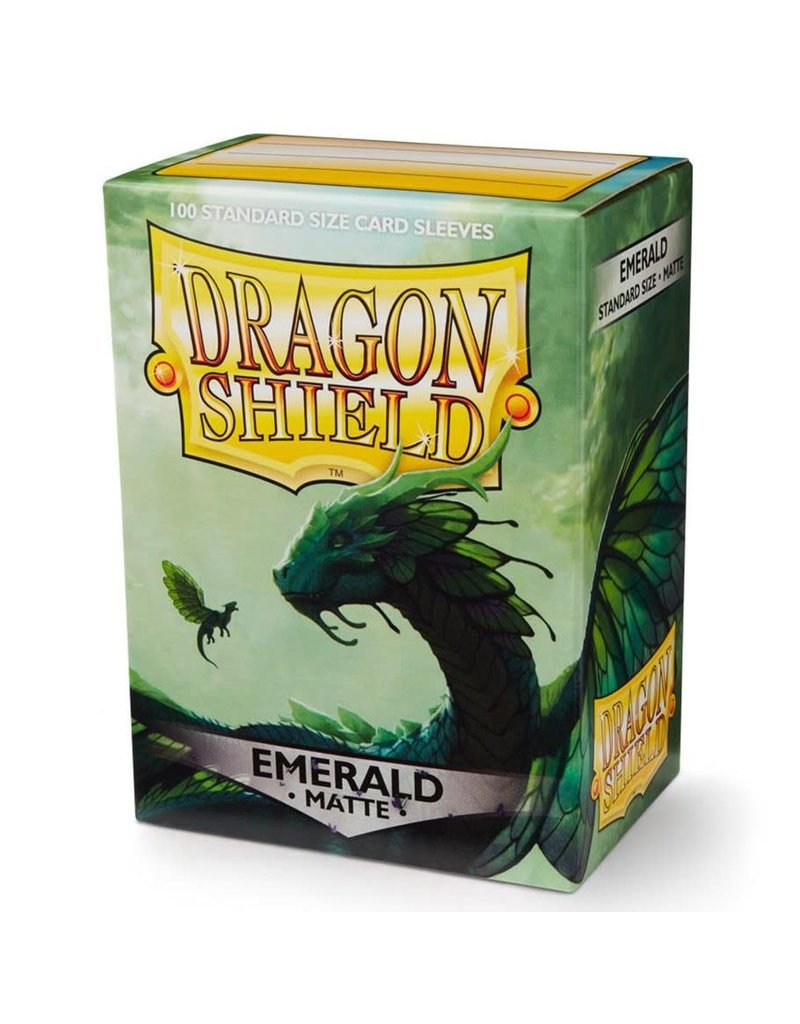 Arcane Tinmen Sleeves: Dragon Shield: Matte: Emerald (100 count)