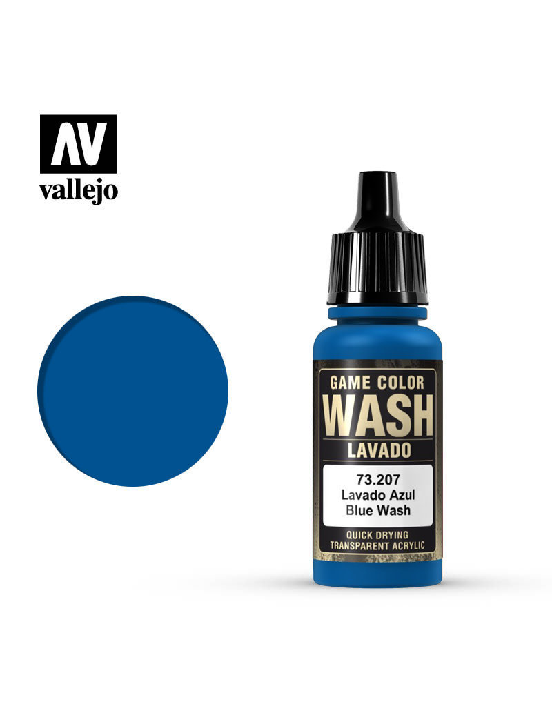 Acrylicos Vallejo Game Wash: Blue Wash (73.207)