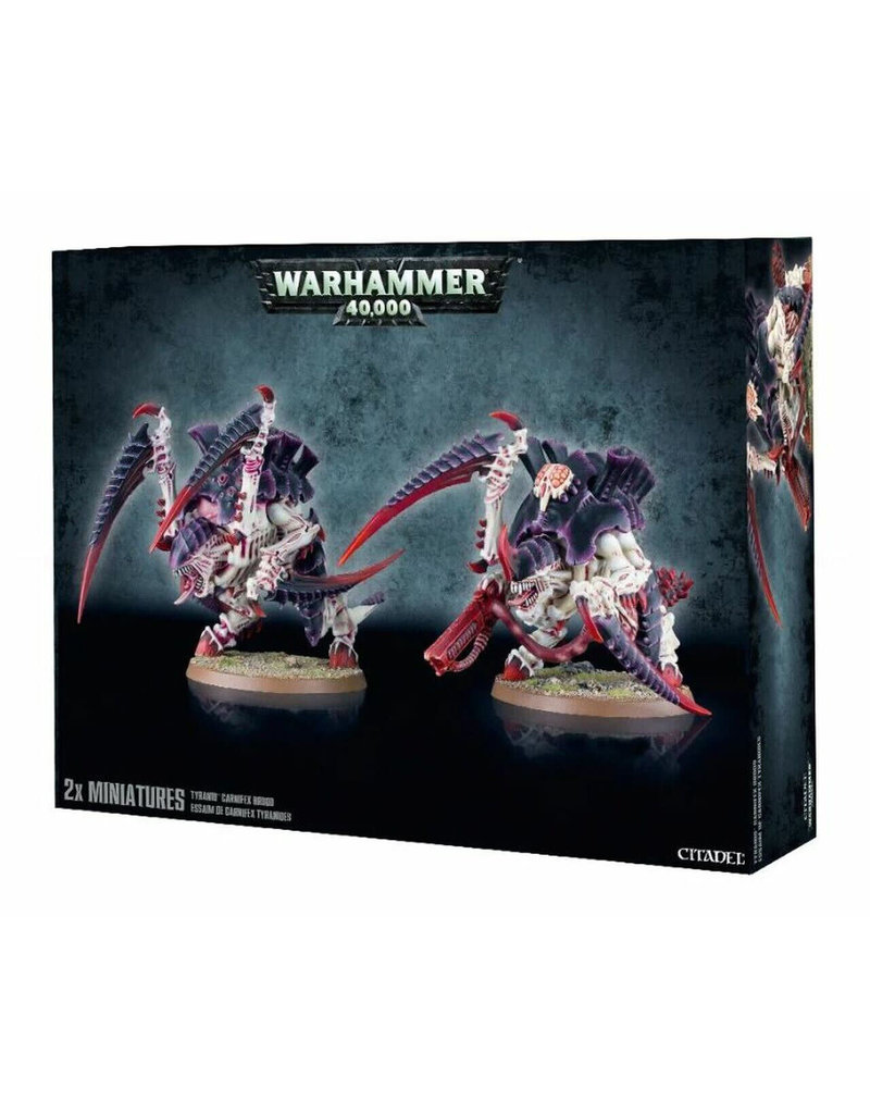 Games Workshop Warhammer 40k: Tyranids: Carnifex Brood (special order)