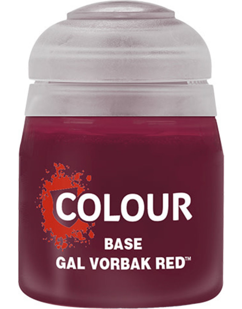 Games Workshop Citadel: Base Paint: Gal Vorbak Red 12ml