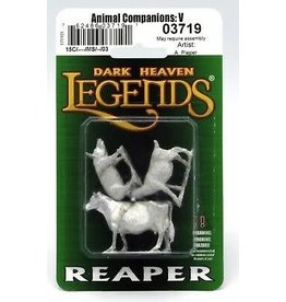 Reaper Miniatures Dark Heaven Legends: Animal Companions: Goat, Pig, Cow (3 figures) (03719)