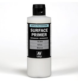 Acrylicos Vallejo Vallejo: Surface Primer: White (200 ml brush-on primer)