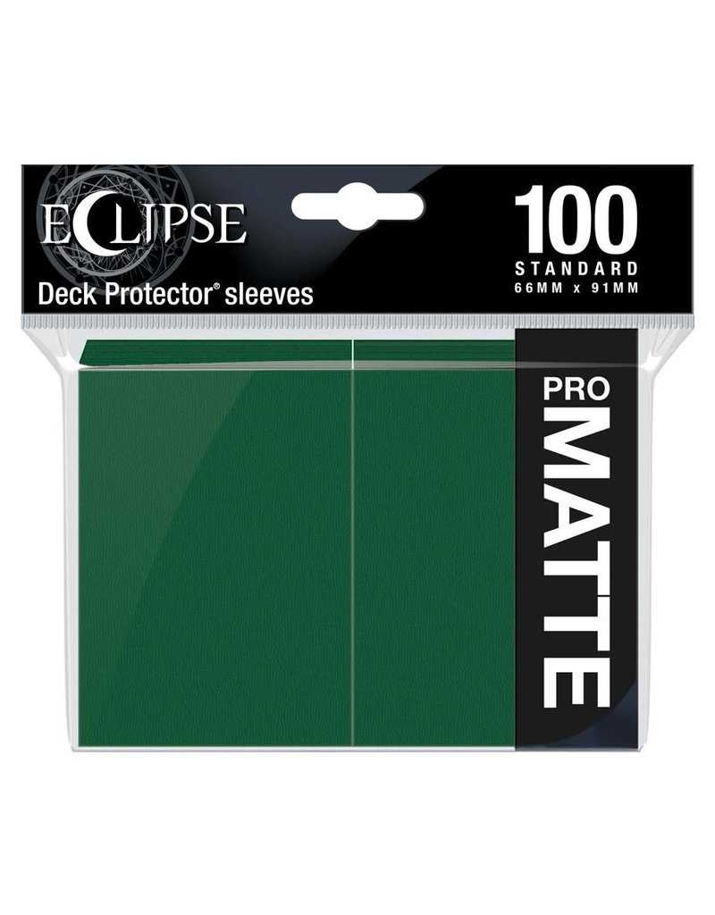 Ultra Pro Sleeves: Eclipse Matte Standard: Forest Green (100 ct)