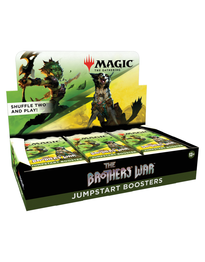 Wizards of the Coast Magic: Booster Display: The Brothers' War: Jumpstart Boosters