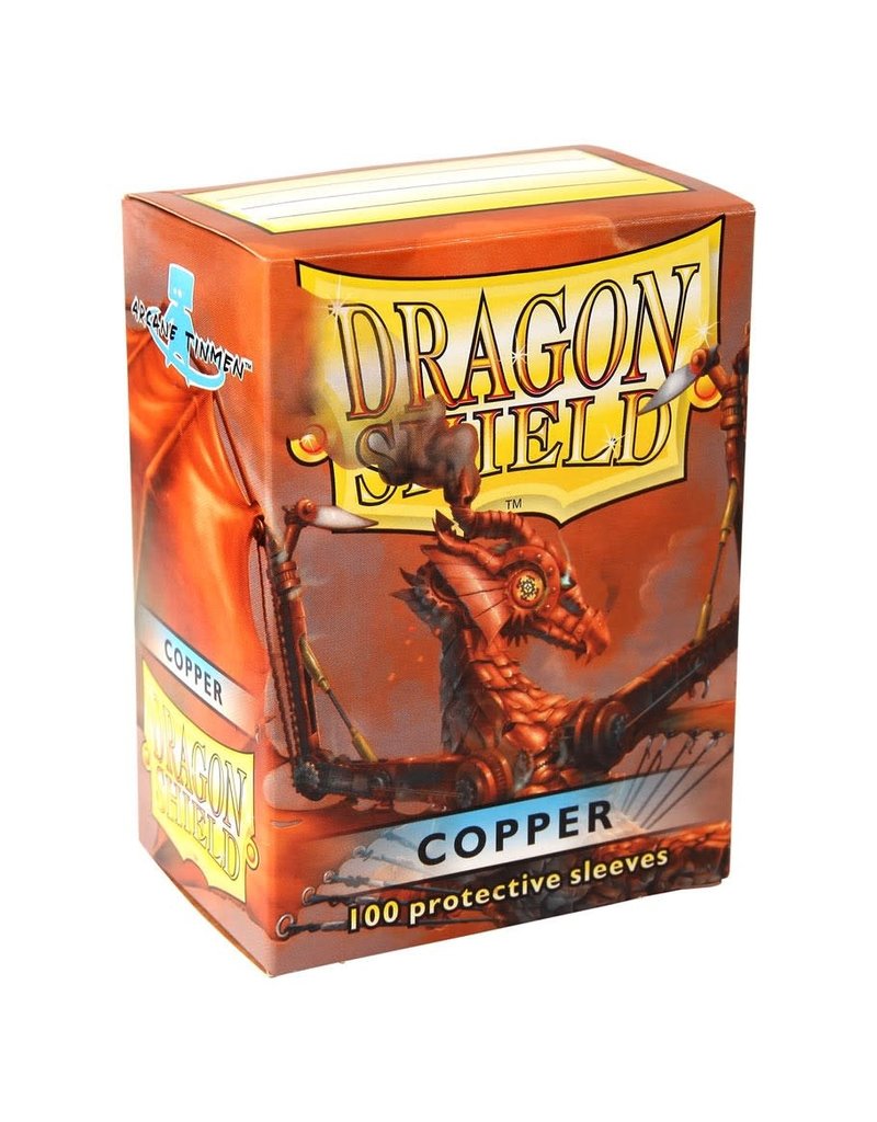 Arcane Tinmen Sleeves: Dragon Shield: Classic: Copper (100 sleeves)