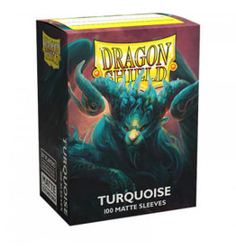 Arcane Tinmen Sleeves: Dragon Shield: Matte: Turquoise (100 count)