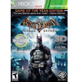 Pre-Owned: Xbox-360: Batman: Arkham Asylum [Game Of The Year]
