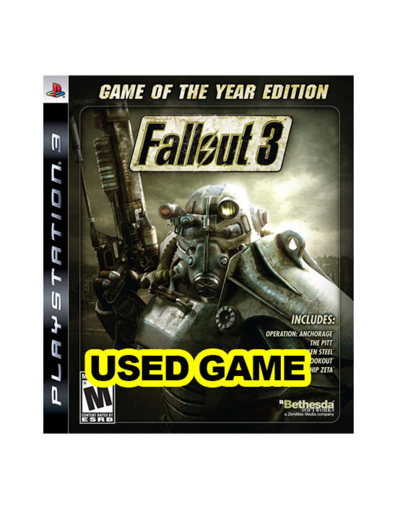 Bethesda Pre-Owned: PS3: Fallout 3 (Game of the Year Edition)