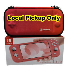 Nintendo Pre-Owned but New: Nintendo Switch Lite (Coral) with Case