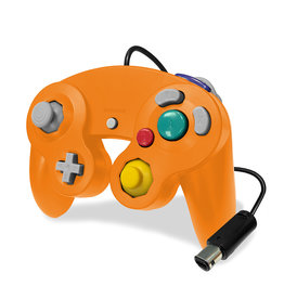 Old Skool Games GameCube / Wii Compatible Controller - Orange Spice