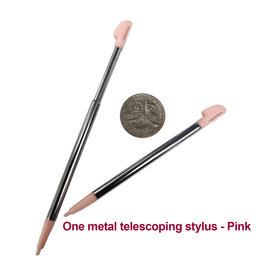 Wii U Metal Telescoping Stylus - Pink