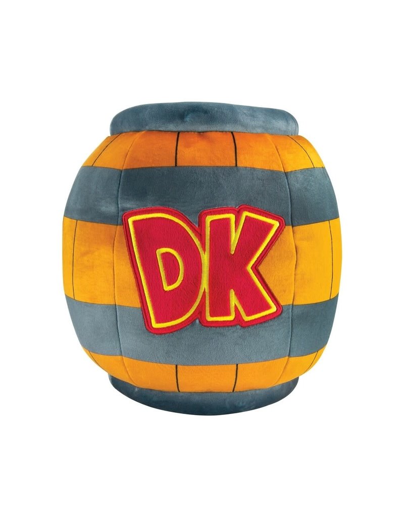 TOMY Plush: Donkey Kong DK Barrel Mega 15 inch