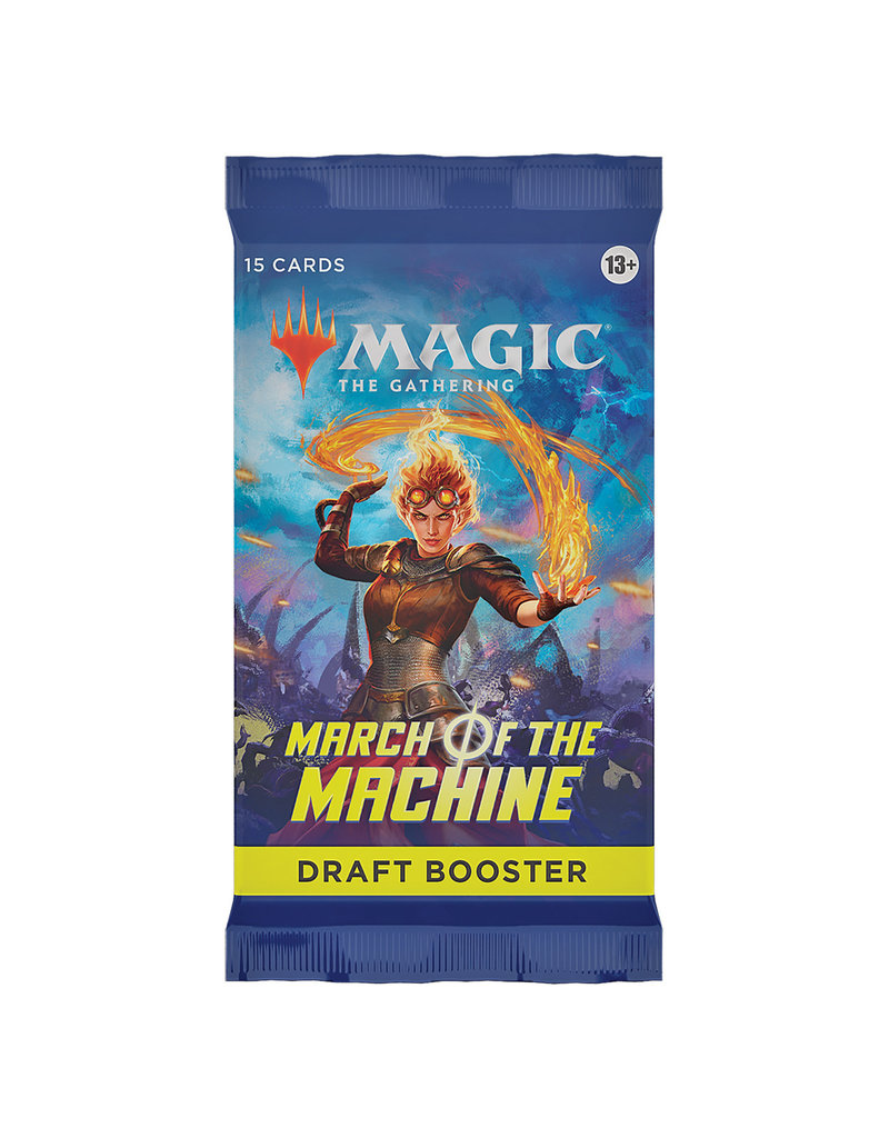 Wizards of the Coast Magic: March of the Machine Draft Booster Pack (15 cards)