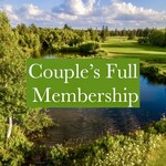 2025 Couples Full Membership with Power Cart
