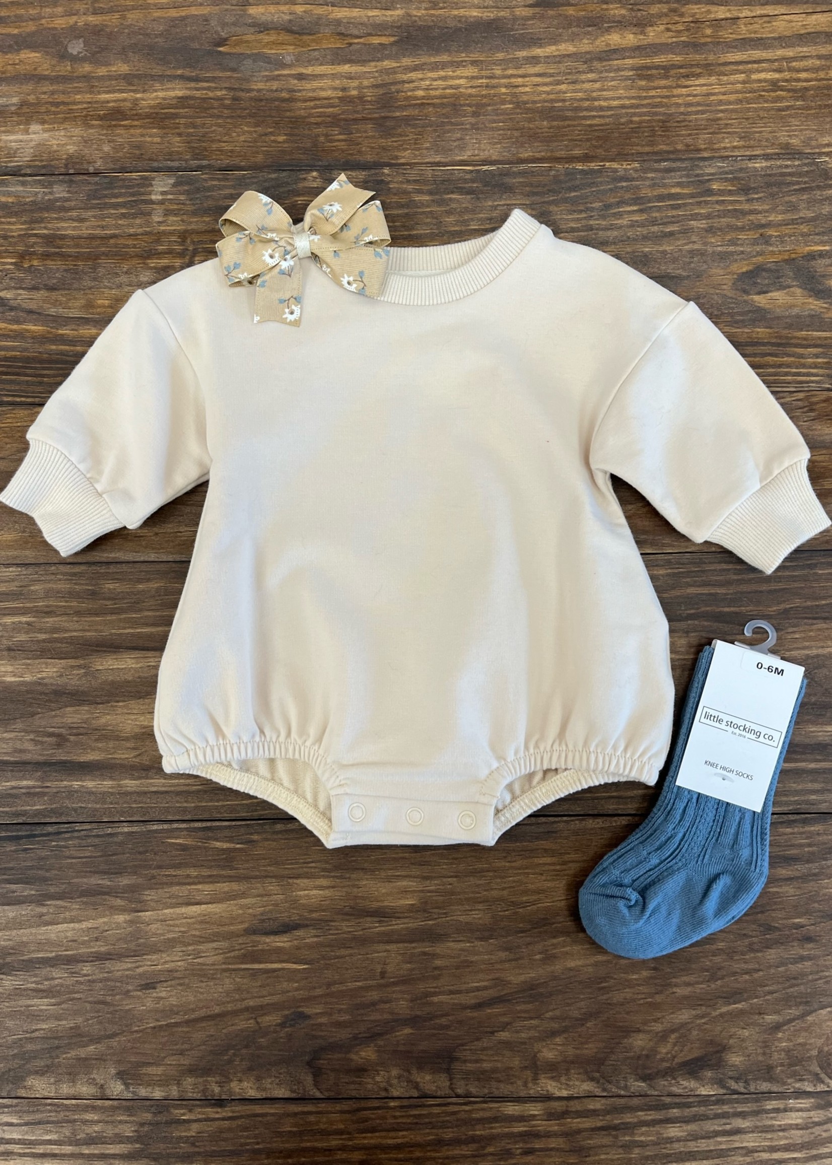 Sweatshirt Onesie Oatmeal