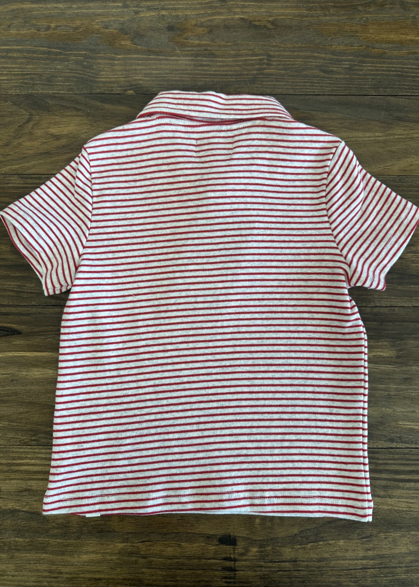 Barbershop Red Striped Shirt