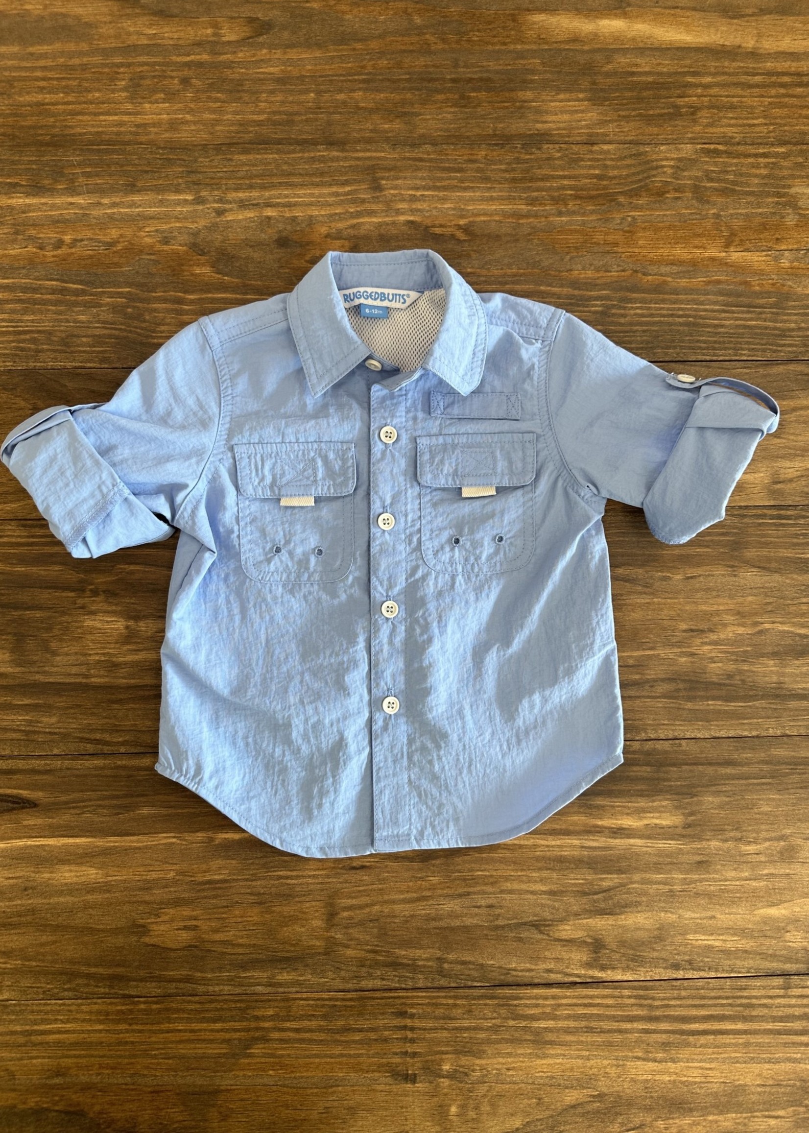 Cornflower Blue Button Down