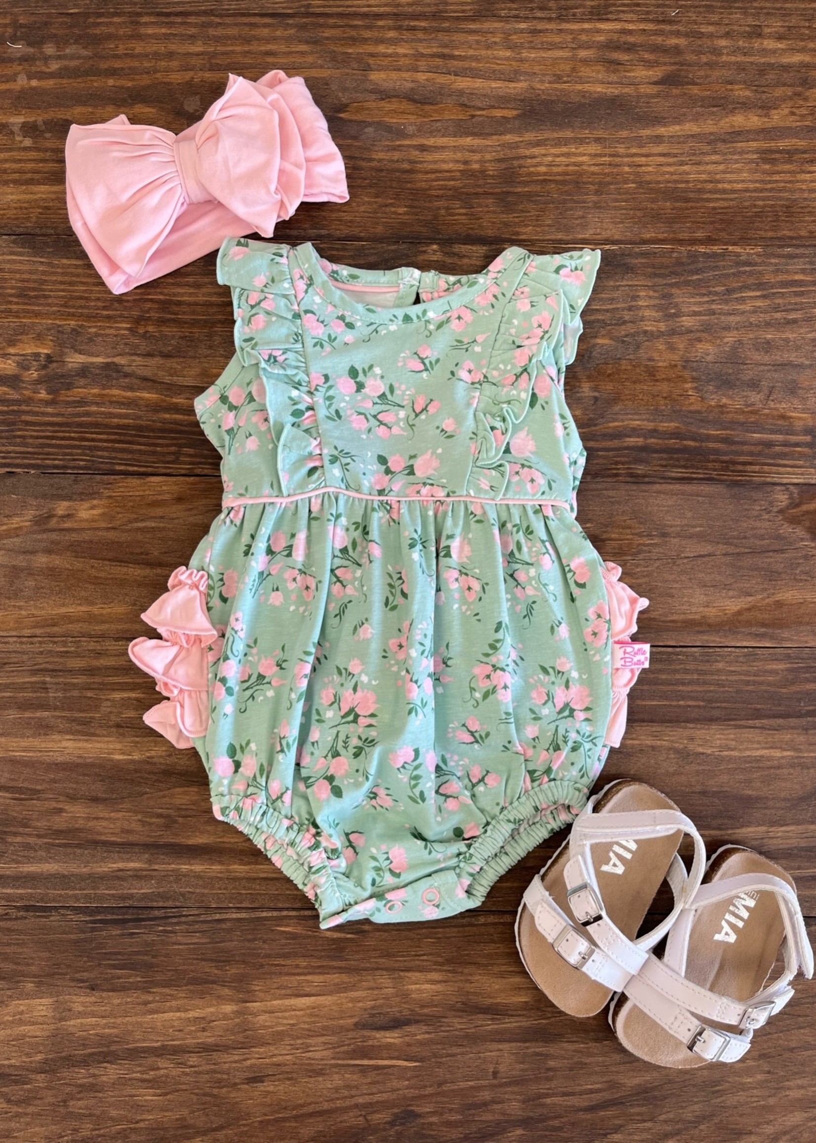 Tea Roses Romper