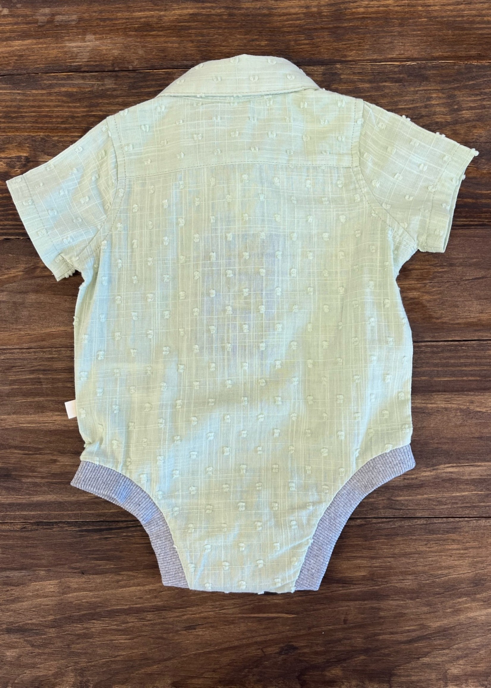 Sage Dobby Onesie