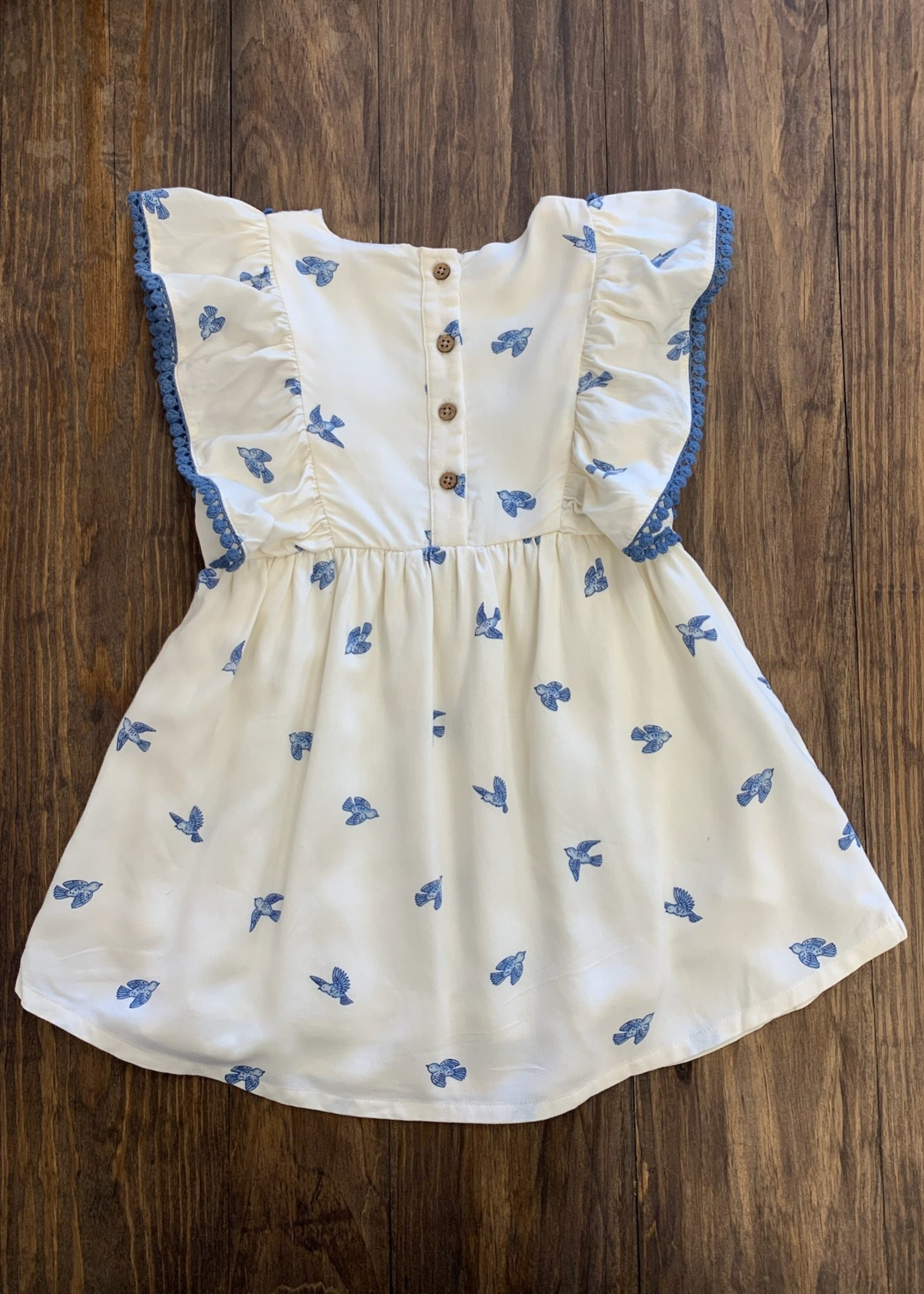 City Mouse Fluttery Bluebird Dress