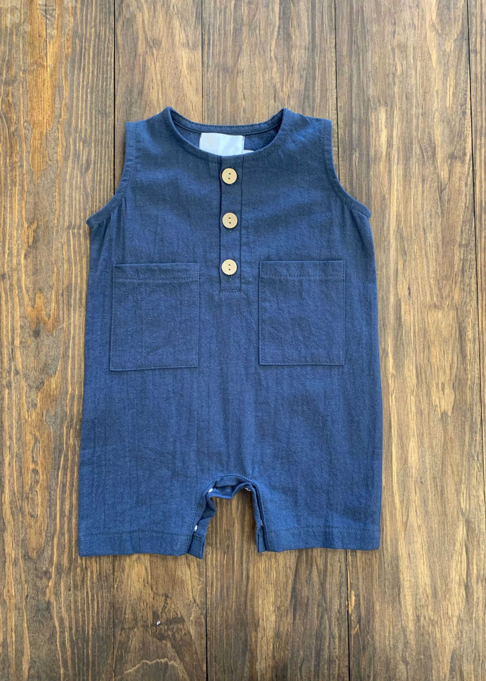 Navy One-Piece