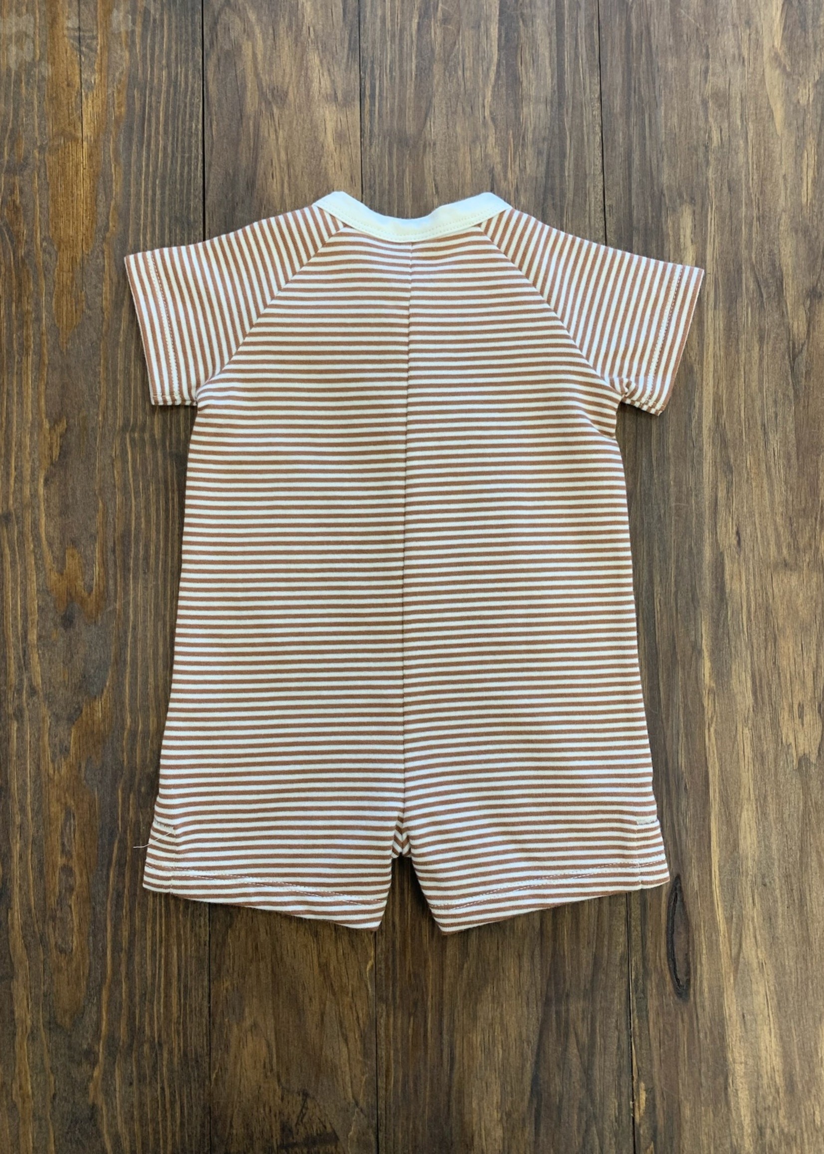 City Mouse Kangaroo Stripe Romper