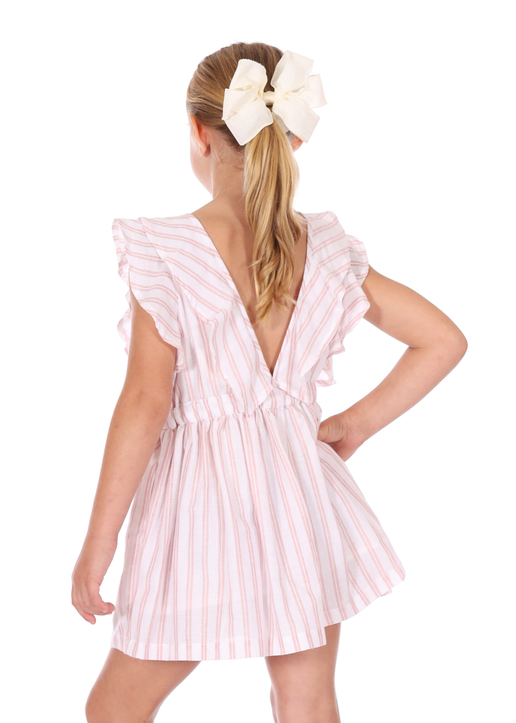 Pink Ballgame Romper