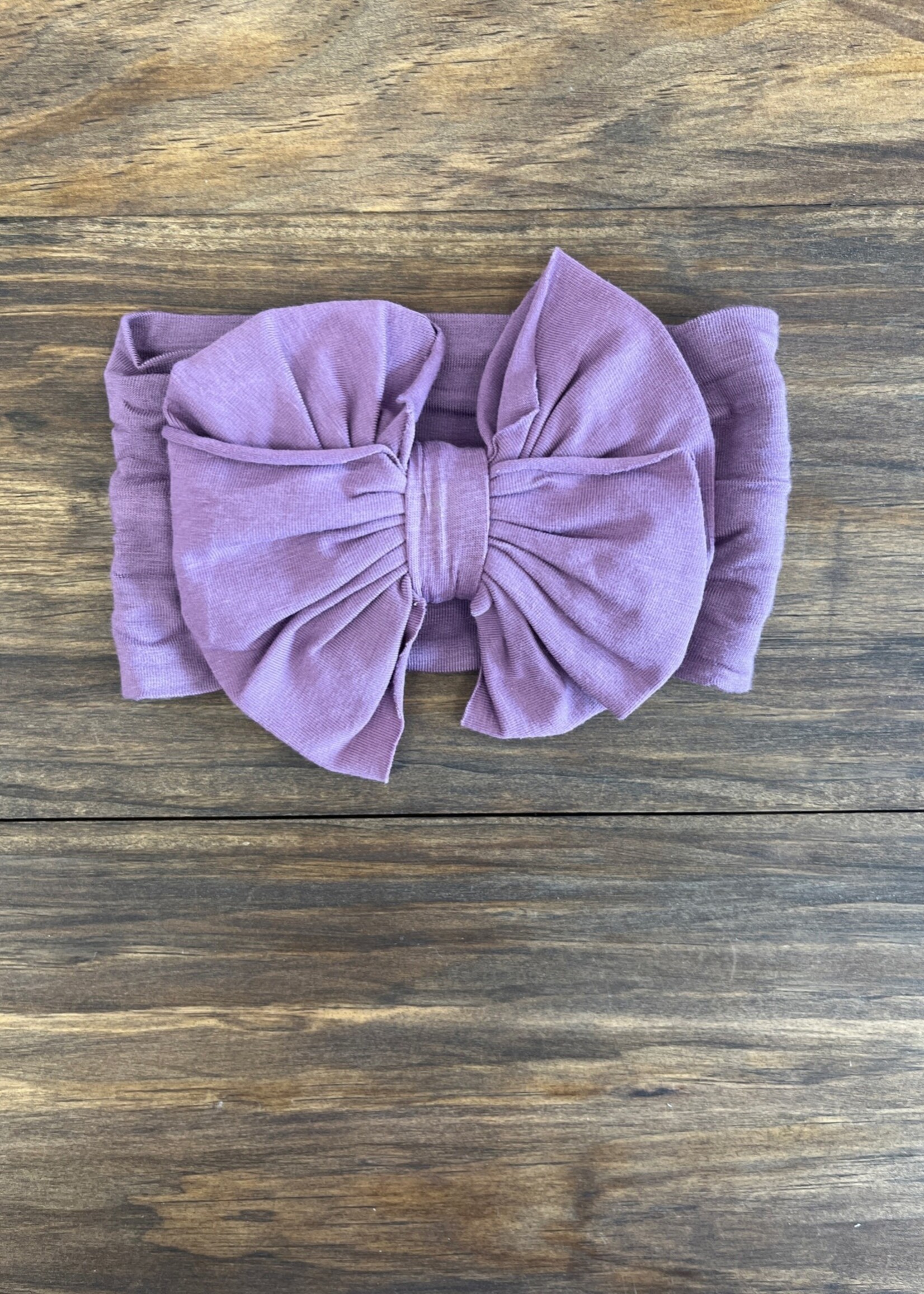 Lavender Big Bow Headband