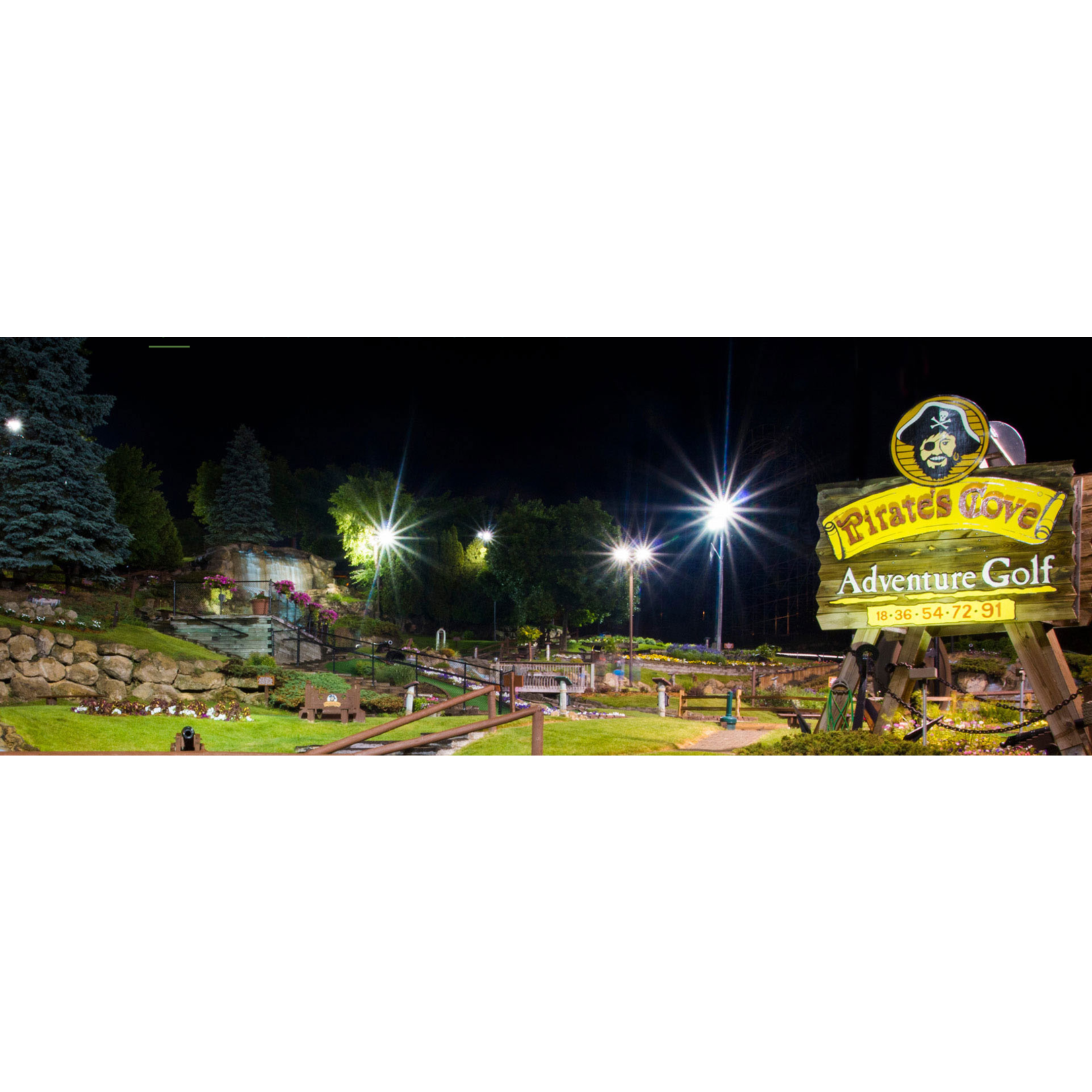 Pirate's Cove Adventure Golf Wisconsin Dells $11.00 Mini Golf Admission