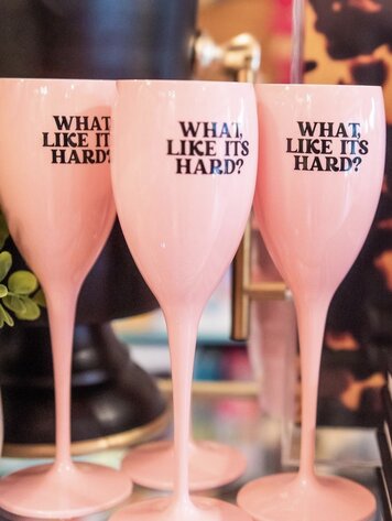 Tart By Taylor What Like it's Hard Champagne Flute