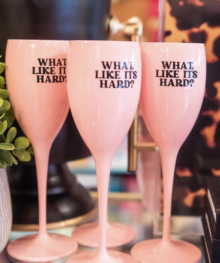 Tart By Taylor What Like it's Hard Champagne Flute