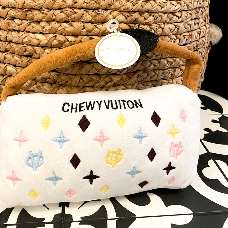 Haute Diggity Dog Chewy Vuiton Black Monogram Collection – Soft