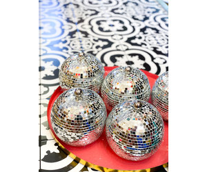 Disco Ball Snow Globe Plastic Tumbler (Holographic) (Suspended Flow) – 3  Bees Bakeshop & Supply