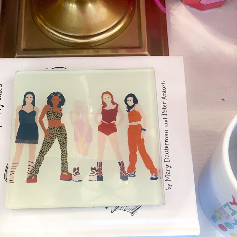 ART WOW Spice Girls Glass Coaster