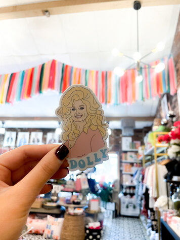 Maddon & Co Dolly Parton Vinyl Sticker