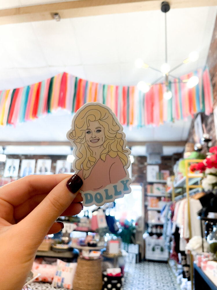 Maddon & Co Dolly Parton Vinyl Sticker