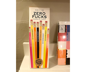 Pencils For Zero F*cks - Unique Gifts - Whiskey River Soap Co