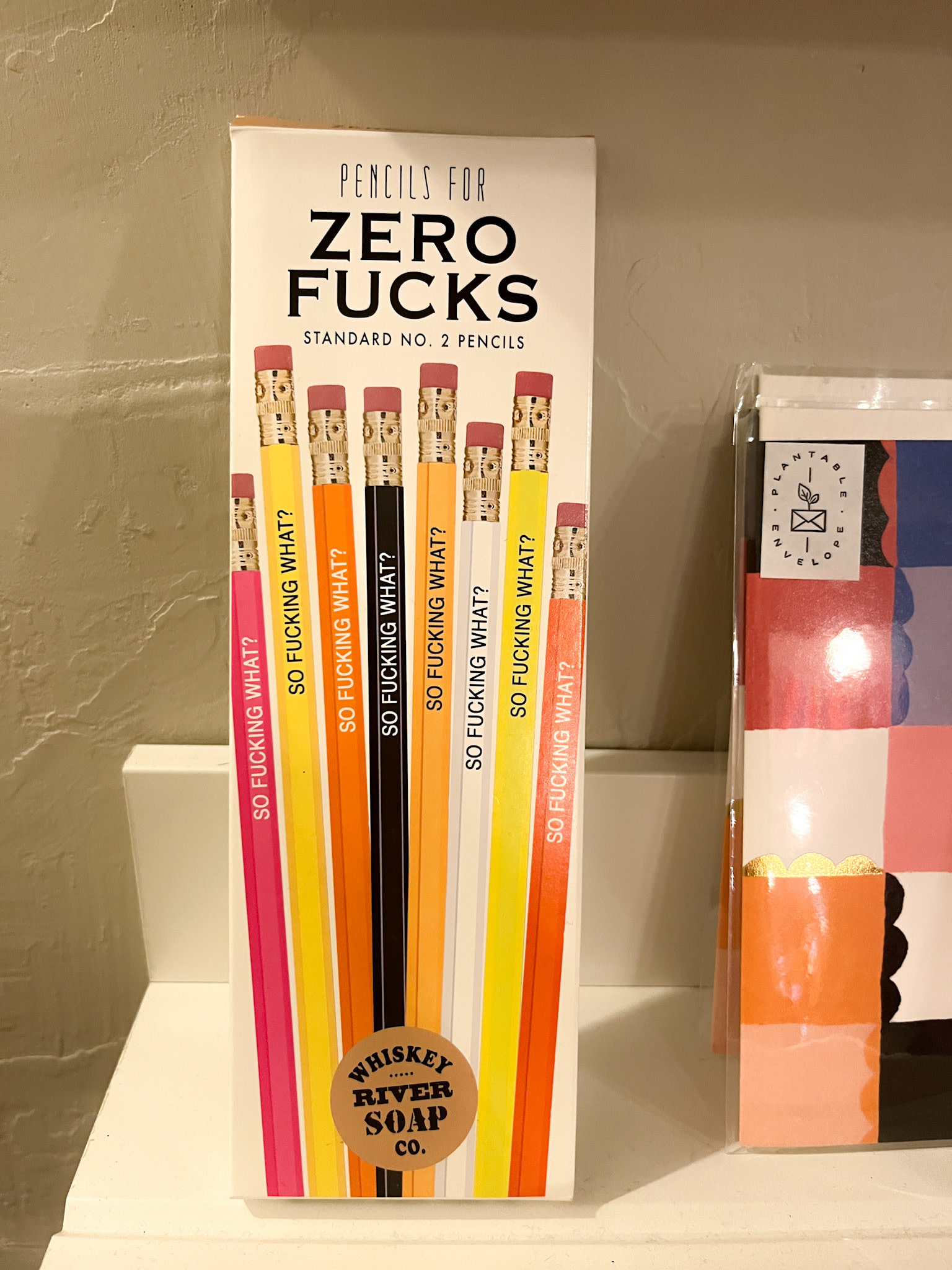 Pencils For Zero F*cks - Unique Gifts - Whiskey River Soap Co