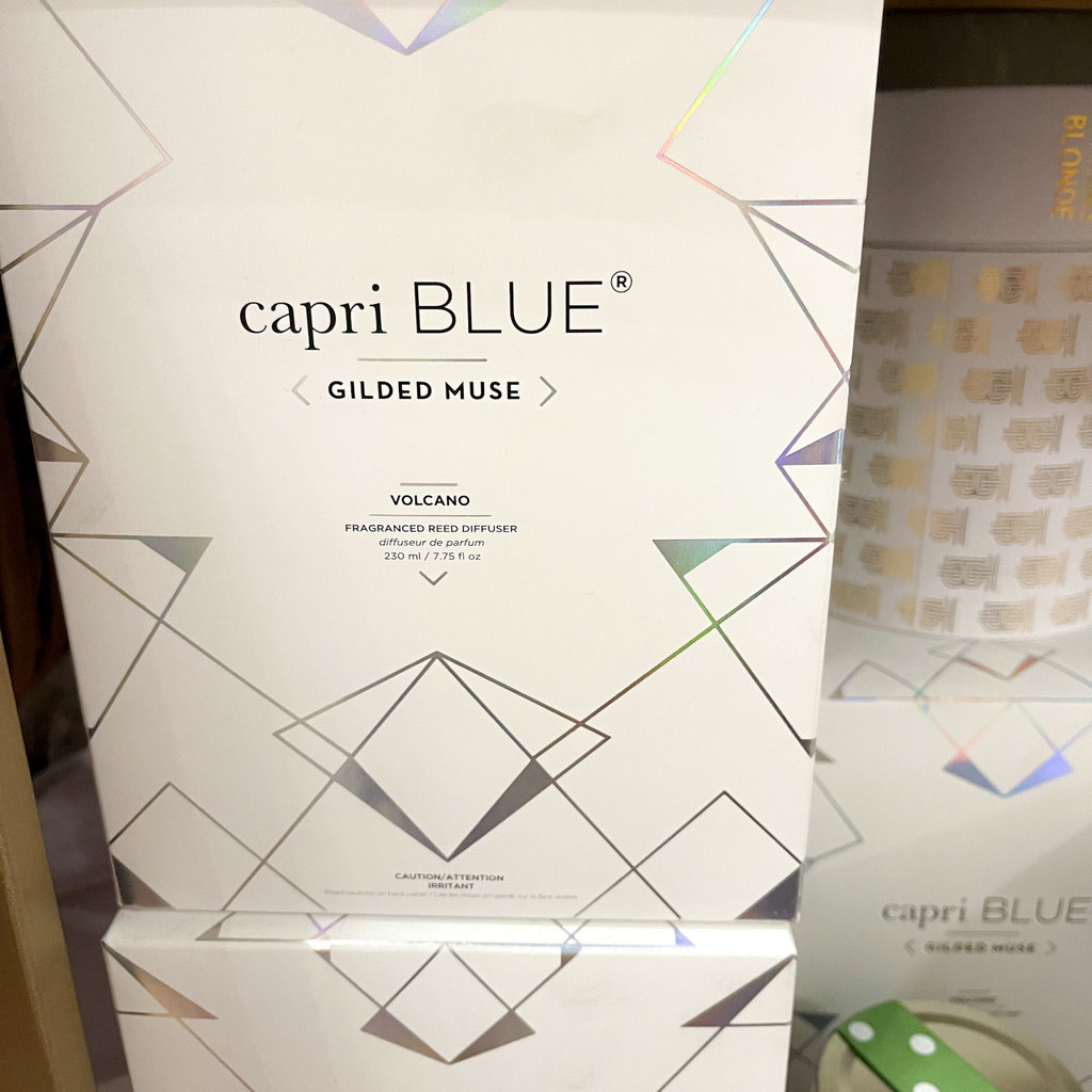 Capri Blue Volcano Gilded Muse Savvy Blake LLC