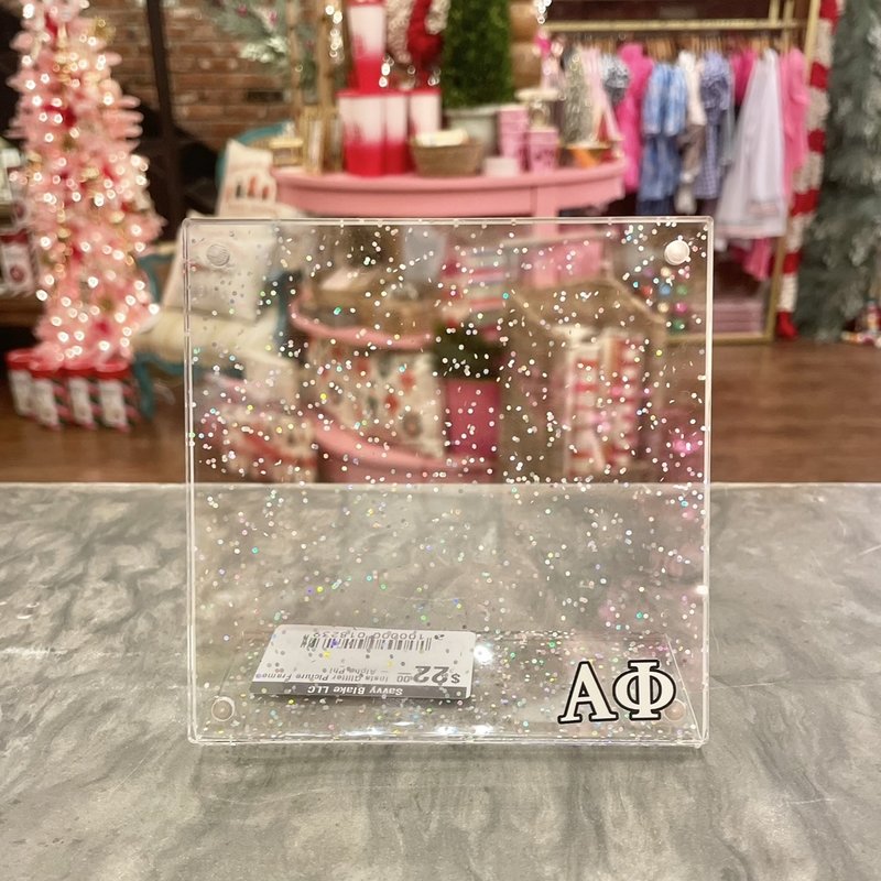 Duo Threads Insta Glitter Picture Frame - Alpha Phi