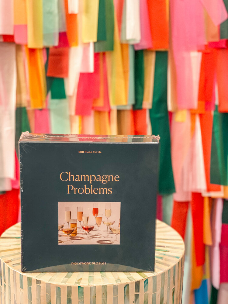 Piecework Puzzles Champagne Problems 500 Piece Puzzle