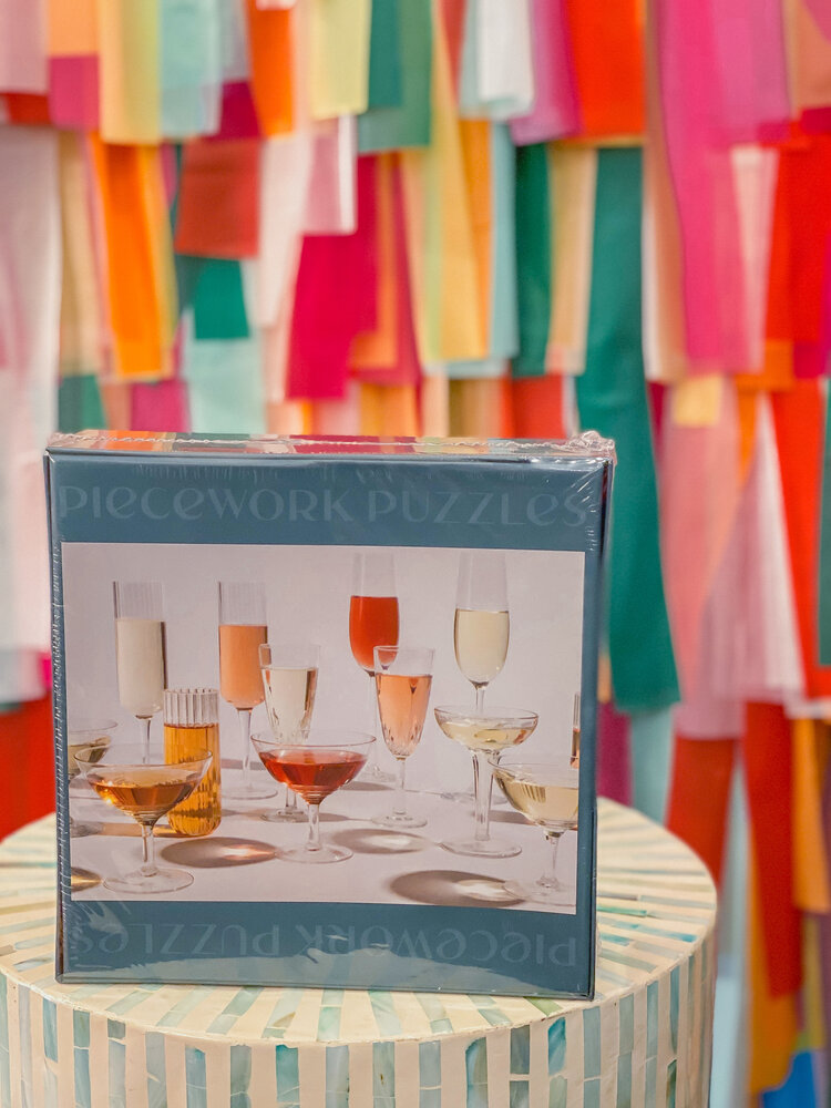 Piecework Puzzles Champagne Problems 500 Piece Puzzle