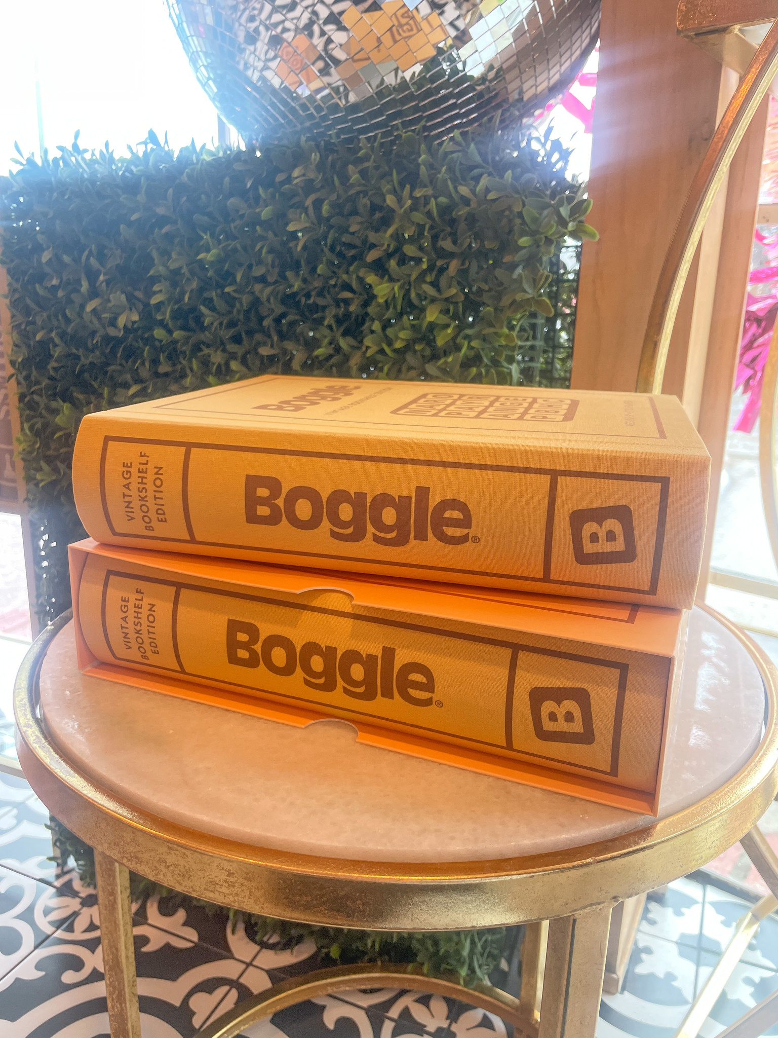 Boggle Vintage Bookshelf Edition Savvy Blake LLC