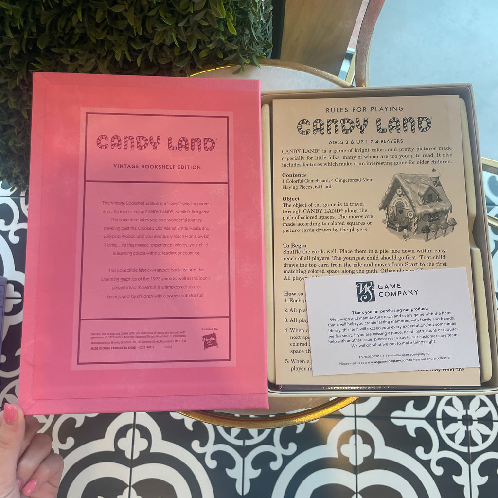 Candy Land Vintage Bookshelf Edition Savvy Blake LLC