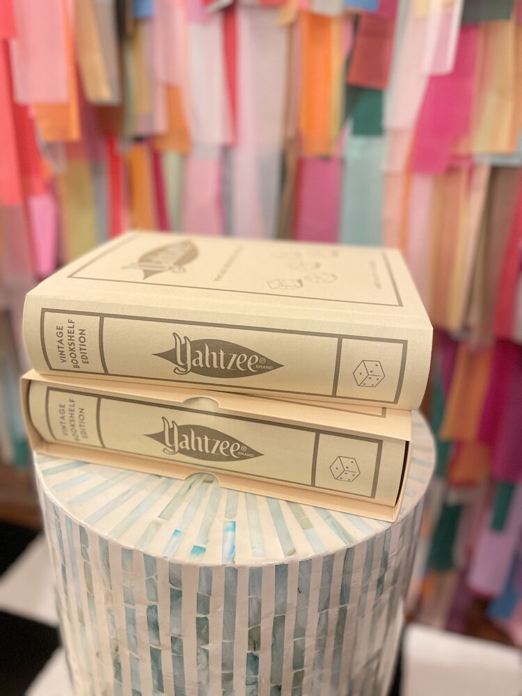 WS Game Company Yahtzee Vintage Bookshelf Edition