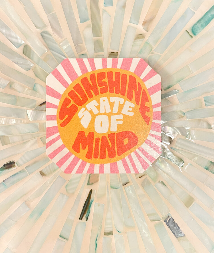 Deny Designs Sunshine Vibes Coaster