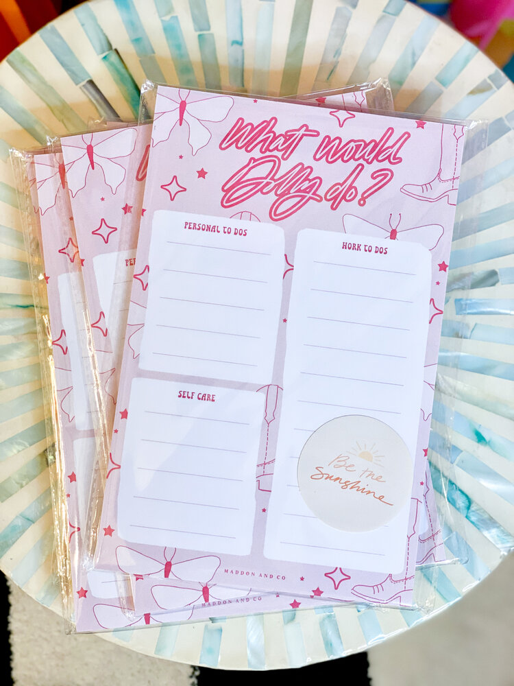 Maddon & Co Dolly Butterfly Notepad