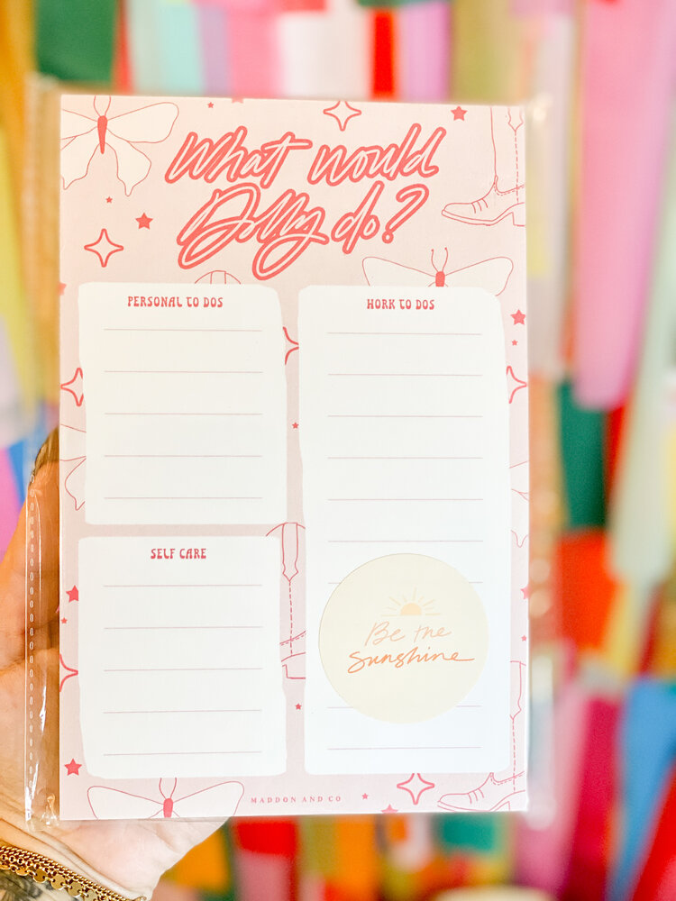 Maddon & Co Dolly Butterfly Notepad