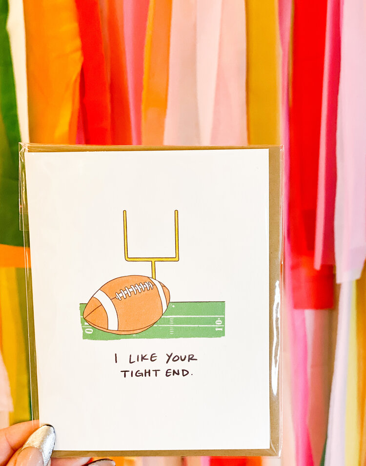 Maddon & Co Tight End Card